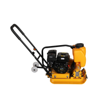 Compacteur à plaque vibrante à moteur essence 60kg 90kg pour la compactation du sol et de l'asphalte dans la construction routière