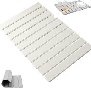 Tapis de bain moderne en diatomite, solide, antidérapant, séchage rapide, super absorbant, pliable, en pierre, pour - Product Image 1
