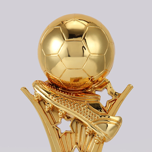 Golden Ball Golden Boot Football Trophy sport Cup Trophy award Resin Crafts <span class=keywords><strong>Ballon</strong></span> <span class=keywords><strong>d</strong></span>'<span class=keywords><strong>Or</strong></span> trofei factory custom - Product Image 6
