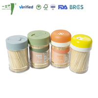 Cure-dents en bambou certifiés FSC FDA, prix d'usine en gros OEM
