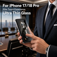 Film de protection d'écran en verre trempé ultra-fin UTG de 0,07 mm à prix d'usine pour iPhone 17 18 Pro Max
