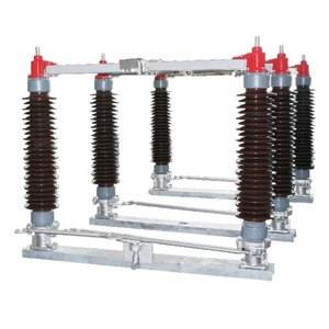 Interruptor de desconexión al aire libre de alto voltaje de la serie GW4 al por mayor 126KV 145kv para sistemas eléctricos interruptor de aislamiento de CA