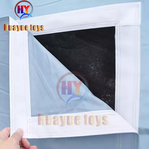 Cabina di spruzzo gonfiabile per auto giocattolo di parcheggio tenda gonfiabile bolla Garage all'aperto - Product Image 4