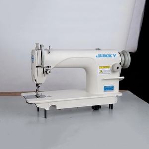 <span class=keywords><strong>Machine</strong></span> <span class=keywords><strong>à</strong></span> <span class=keywords><strong>coudre</strong></span> industrielle <span class=keywords><strong>à</strong></span> point noué <span class=keywords><strong>automatique</strong></span> JUKKY <span class=keywords><strong>à</strong></span> aiguille simple avec table pour tissus - Product Image 1