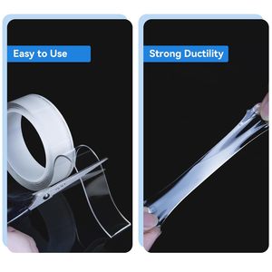 Lavable <span class=keywords><strong>Transparente</strong></span> Reutilizable Extraíble Heavy Duty <span class=keywords><strong>Cinta</strong></span> de <span class=keywords><strong>doble</strong></span> cara Nano Ivy Grip Tape - Product Image 6