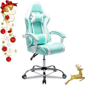 Silla de Juego Ergonómica con Logotipo Bordado y Envío Gratuito 2024, Silla de Oficina, Silla para Transmisión en Vivo de Deportes Electrónicos para Chicas - Product Image 2