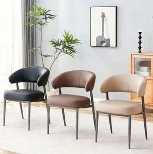 Sillas de Comedor de Cuero 2026 para Cocina, Sillón de Lujo para Comedor, Muebles de Oficina, Silla de Negociación de Alta Gama - Product Image 4