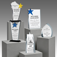 Trophée en cristal noble, obélisque en verre gravé sur mesure, prix pour la reconnaissance professionnelle, cadeau d'entreprise, vente en gros