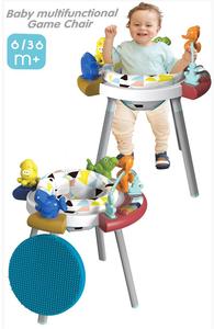 Cadre en plastique durable Blocs de construction <span class=keywords><strong>Jumperoo</strong></span> pour bébé Table et chaise transat pour bébé pour sauter et divertir les marcheurs de bébé - Product Image 2
