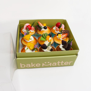 Bán buôn biểu tượng tùy chỉnh Cookie Biscuit Donut phim hoạt hình bao bì hộp cho bánh sinh nhật bên bánh bảng 8x8x5 trong - Product Image 5