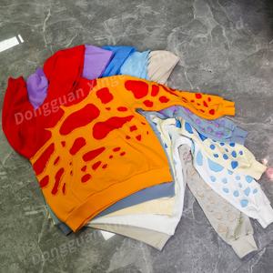 Sudaderas con Capucha de Doble Capa, Estilo Patchwork, 100% Algodón, de Invierno, Talla Grande, 480/500 Gsm, para Hombre, Personalizadas al por Mayor, de Alta Calidad - Product Image 6