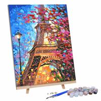 Toile de coton tendue Bonvada sur cadre en bois – Planche de toile d'artiste imperméable, écologique, taille personnalisable, blanche, vierge pour la peinture