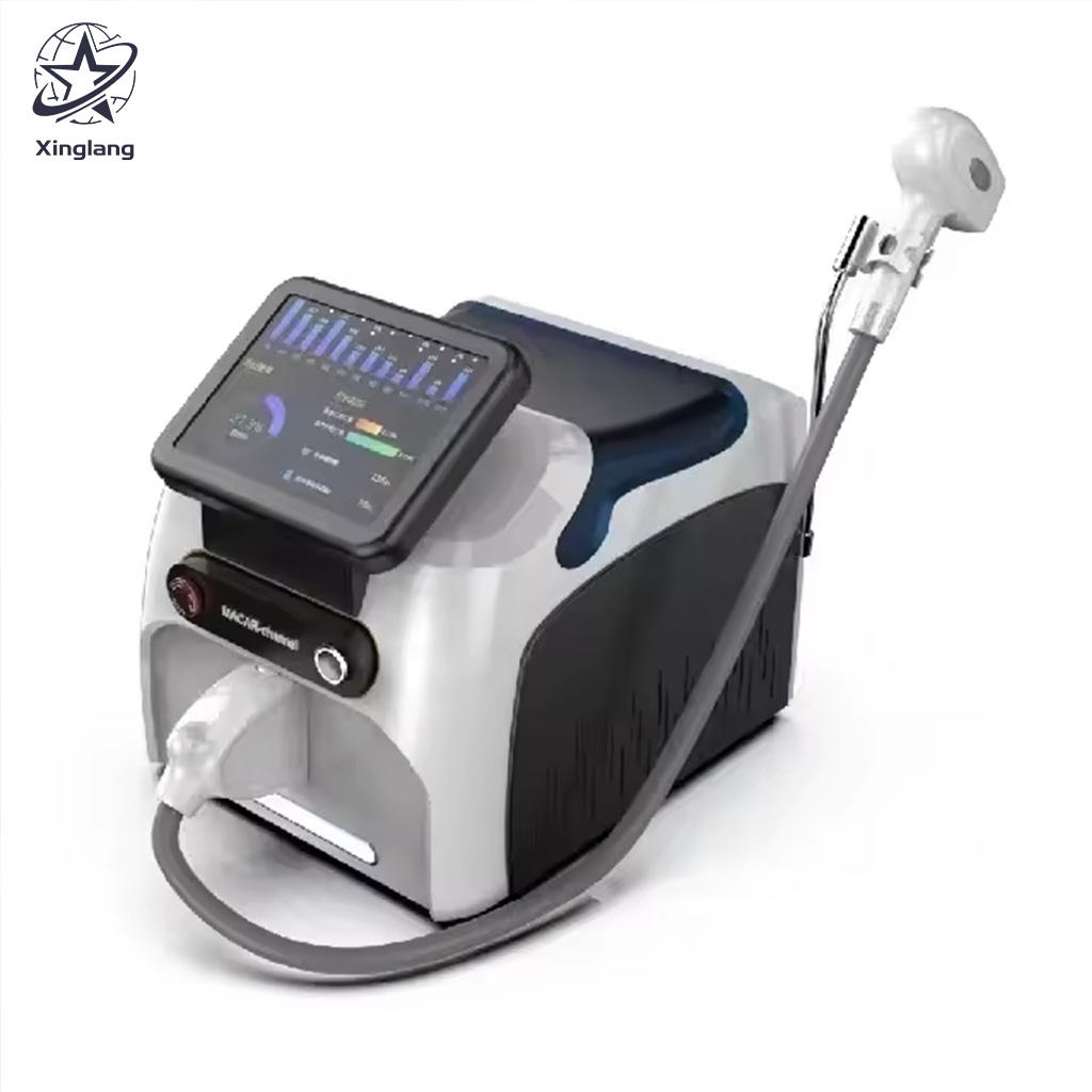 Professional 1200W 808nm Diode Laser Hair Removal Machine | Portable System for Skin Rejuvenation | Beauty Tech – orangles Qatar