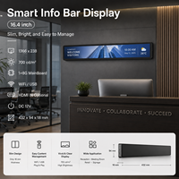 Affichage numérique LCD commercial haut de gamme pour publicité sur les rayons de magasin et magasins intelligents