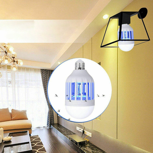 Bombilla LED de doble propósito E27 para matamosquitos con boca de tornillo, descarga eléctrica para iluminación del hogar, multiusos - Product Image 1