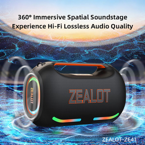 <span class=keywords><strong>Enceinte</strong></span> portable haute puissance ZEALOT ZE41 250W, batterie énorme 48000mAh, étanche IPX6, lumière RGB, TWS, boîte de fête en plein air - Product Image 6