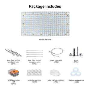 Dim Led levha arka ışık uzaktan kumanda DC 24v sıcak beyaz esnek LED Panel AYDINLATMA mermer dekorasyon için - Product Image 6