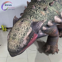 Animaux de dinosaure de lampe à LED gonflable pour la décoration d'étape annonçant le produit d'inflation