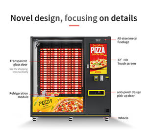 自動ピザ製造機セルフサービスロボットファストフードホットピザ自動販売機カードリーダー付き - Product Image 5