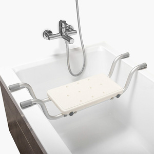 Siège de baignoire antidérapant en alliage d'aluminium, 42x10x24cm, réglable pour personnes âgées, femmes enceintes, chaise de douche - Product Image 2