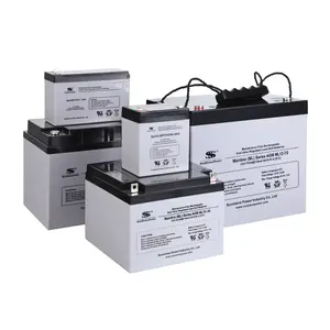 可充电AGM 12v 35ah深度循环免费维护，适用于UPS电源备用电源长周期家用蓄电池