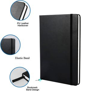 สมุดบันทึกปกแข็งหนัง PU ขนาด A5 100 แผ่น แบบมีเส้นบรรทัด พิมพ์ลายดิจิทัลตามสั่ง ได้รับการรับรองมาตรฐาน BSCI สำหรับนักเรียน - Product Image 2