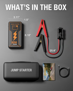 Heavy Duty 12V Multifunctional Portable Car Power Bank <strong>Battery</strong> Jump Starter 3400A 16000mAh Car <strong>Battery</strong> <strong>Booster</strong> Emergency Starter - Product Image 5