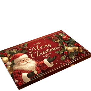 Tapete para Puerta Jucor, Estilo Clásico, Diseño Novedoso, Antideslizante, Ecológico, Lavable, con Revestimiento de PVC, Fabricado a Máquina para el Hogar - Product Image 1