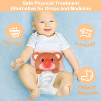 Ceinture de soutien ventrale chaude/froide pour soulager les coliques et les gaz du bébé, et apaiser les maux de ventre, les ballonnements et le stress