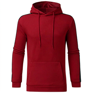 Conjunto Deportivo Personalizado de Alta Calidad para Invierno, Manga Larga, 100% Algodón, Pantalones Deportivos, Ropa Casual de Trabajo, Sudadera con Capucha - Product Image 1