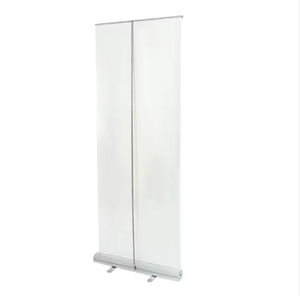 لافتة إعلانية محمولة فاخرة قابلة للطي مع قاعدة عريضة 80 × 200 سم، لافتة منبثقة قابلة للطي - Product Image 2