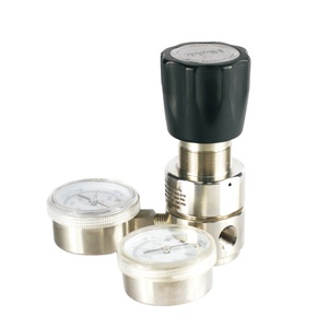 Swagelok Tipo Alta Pressão 3500 Psi Aço Inoxidável 1/4 ''Regulador NPT Feminino Com Manômetro - Product Image 5