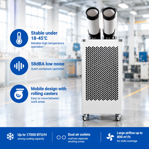 Corée du Sud : <span class=keywords><strong>Climatiseur</strong></span> portable industriel le plus vendu, refroidisseur et chauffage d'air, <span class=keywords><strong>climatiseur</strong></span> mobile - Product Image 5