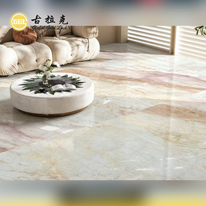 Élégant Nature Fantaisie Pierre Rose Rosa Aurora Dalle de Marbre pour Intérieur Revêtement Mural Escaliers Comptoir Fond Salle de Bain Cuisine - Product Image 5