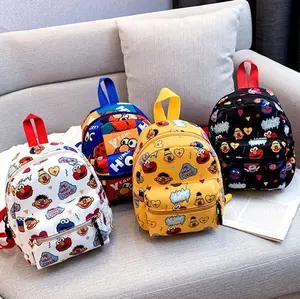 Sac à dos de dessin animé pour enfants, mini sacs à dos en toile, sacs à bandoulière personnalisés, sac à dos de voyage en gros pour enfants, sac d'école