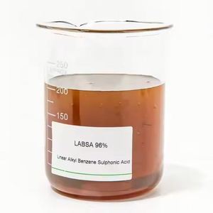 Labsa, Materia Prima Cosmética, Ácido Dodecilbencenosulfónico (LABSA) 96%, Grado Detergente, Líquido Marrón, Champú, CAS 27176-87-0 - Product Image 1