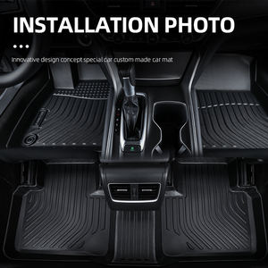 Tapetes de Piso para Auto 3D TPE Inodoros, Revestimiento de Piso, Tapetes para Maletero para <span class=keywords><strong>Volkswagen</strong></span> VW Nivus 2020-2024, Revestimiento de Carga, Alfombra para Auto - Product Image 2