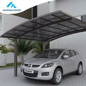 Vật Liệu Lợp Nhôm Bộ Phận Kim Loại Có Thể Tháo Lắp Được En Polycarbonate Carport Để Bán Xe Hơi Có Thể Gập Lại Gara - Product Image 4