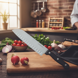 Coltelli da cucina Premium 43392 resistente in acciaio inossidabile impugnatura confortevole Versatile ed essenziale per avventure culinarie - Product Image 3