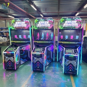 La máquina de <span class=keywords><strong>juego</strong></span> que funciona con monedas Crazy <span class=keywords><strong>Shooter</strong></span> para centros de <span class=keywords><strong>juego</strong></span> puede conectar 4 juegos de disparos de simulación - Product Image 2