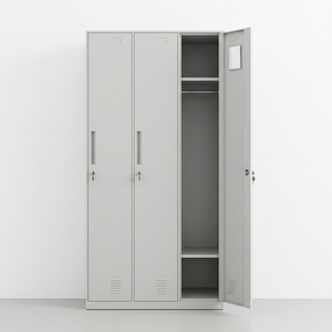 LeiYe Steel Mobile Modular Adjustable Commercial Office <b>Filing</b> <b>Cabinet</b> 3 Drawers Lockable Modern Minimalist Design - Product Image 1