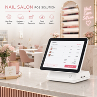 Système de point de vente avec imprimante thermique, prise en charge Bluetooth pour les paiements par code QR, pour les magasins de vêtements et de chaussures, améliore l'expérience client