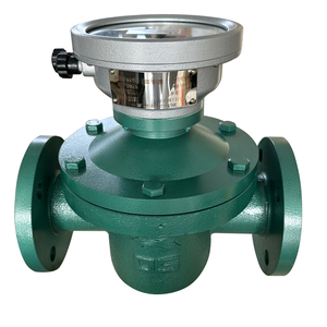 0.5% Độ chính xác cao đo lưu lượng dụng cụ kết nối mặt bích 4-20mA tín hiệu đầu ra hình bầu dục bánh Flow Meter cho dầu nước lỏng - Product Image 1