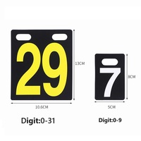 Papan Skor kompetisi papan skor 4 Digit kualitas tinggi untuk peralatan olahraga basket bola voli tenis meja
