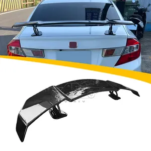 HS High Repurchase Rate ABS Plastic Carbon Fiber 15th Gen Universal Car Rear Tail Spoiler For Automobile Sedan Cars