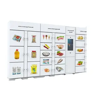 Congelati Moderna Refrigerato Armadio Smart Self Service Consegna Contenitore di Stoccaggio Armadio
