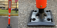 Borne de stationnement extérieure Flexible de 110cm