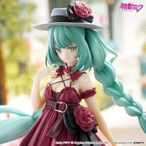Figura Coleccionable Original de Anime Waifu, Serie Miku Trio Try IT, Versión Vestido Rojo, PVC ABS Auténtico, en Caja Original, Venta al Por Mayor - Product Image 5