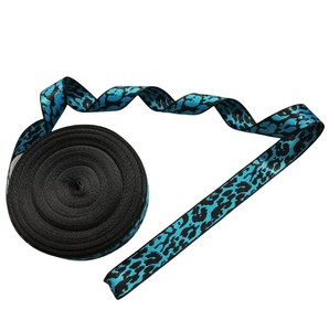 Sangle en polyester fine de qualité supérieure, imprimée par transfert thermique, motif léopard, 1 pouce, haute ténacité et durable - Product Image 2