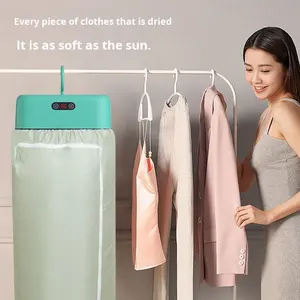 Sèche-linge portable pliable <span class=keywords><strong>pour</strong></span> bébé, maison, dortoir, voyage, petite taille, <span class=keywords><strong>appareil</strong></span> de séchage électrique <span class=keywords><strong>pour</strong></span> le linge - Product Image 1